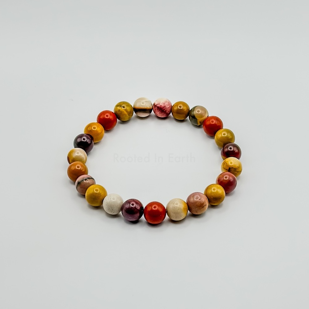 Natural Mookaite Gemstone- Vitality Bracelet